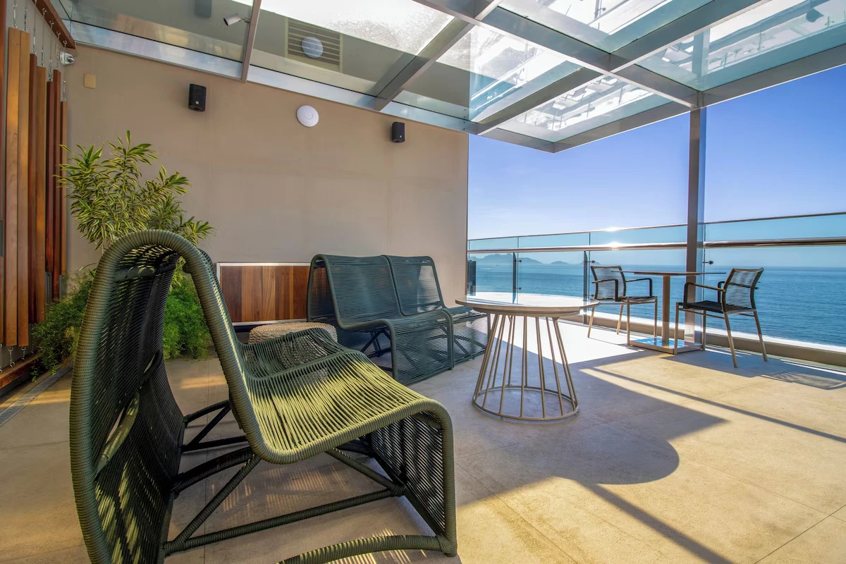 Panoramic View of Copacabana - Sunset & Caipirinhas - Image