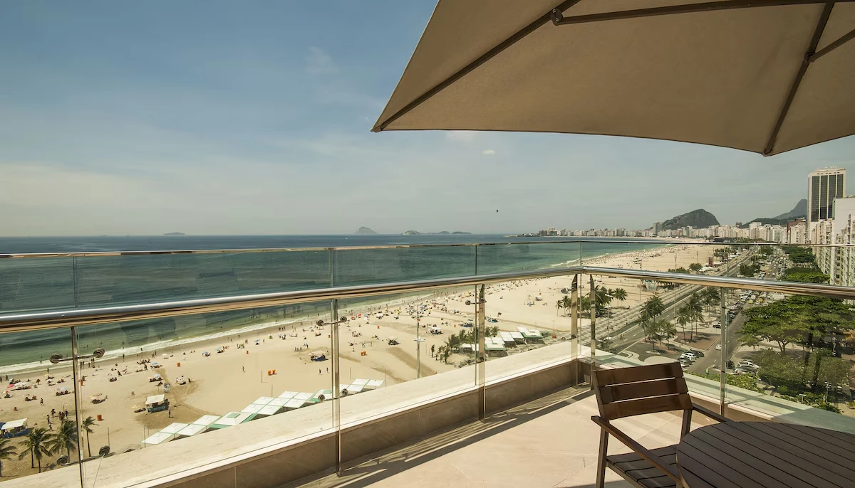 Panoramic View of Copacabana - Sunset & Caipirinhas - Image